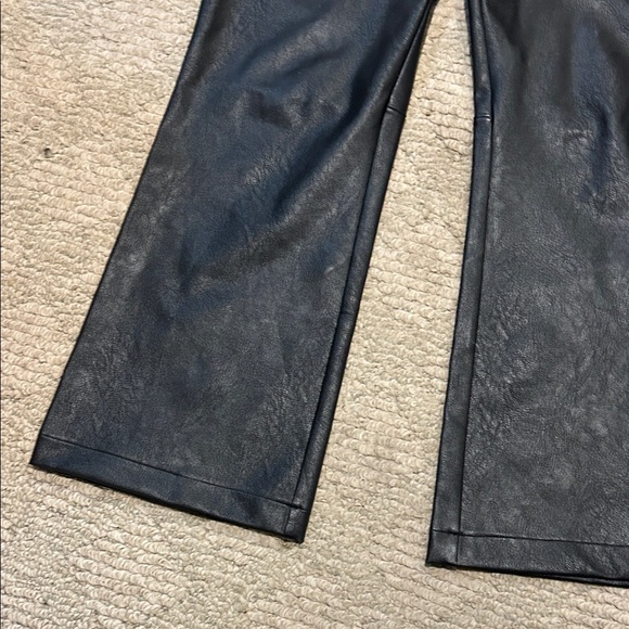 Spanx Flare Leather Leggings - Picture 7 of 10